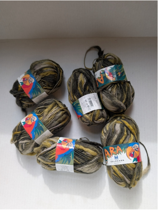 Dale of Norway Other - Dale Of Norway Dalegarn Ara Multi-Color Wool Blend Yarn 7 x 50 Grams BNWT